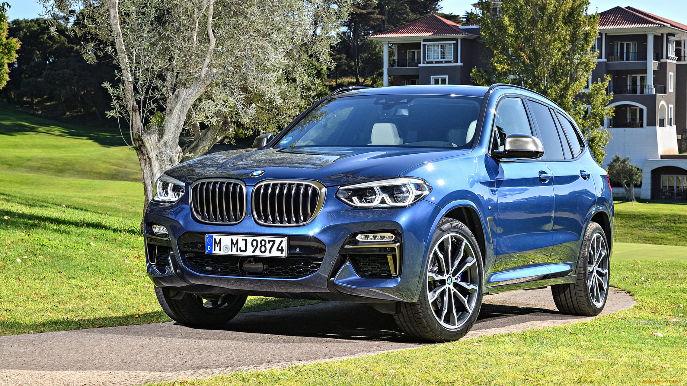 bmw x3 m40i 2018, , bmw, 2018, m40i, x3, blue